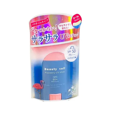 ☆手を汚さずに直接塗れる!Beauty veil(ビューティヴェール) パウダリーUVスティック フローラルムスクの香り 20g