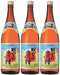 【 送料無料※限定 】★ 芋焼酎 明るい農村 1800mlx3 霧島町蒸留所【焼酎】【送料込み】【農村】