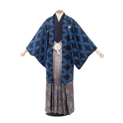 【レンタル】紋付12点フルセット 往復送料無料 新品足袋プレゼント 卒業式 結婚式 成人式 イベント レンタル袴 レンタル衣装 袴セット 羽織袴 紋付袴 袴レンタル 紋付羽織袴 男 袴 男性 セット メンズ 貸衣装 紋付き袴 紋付 羽織 着物 3AF6X20