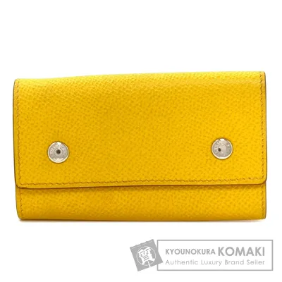 エルメス セリエ エテュイクレ4 シルバー金具 キーケース エプソン レディース 【中古】【HERMES】