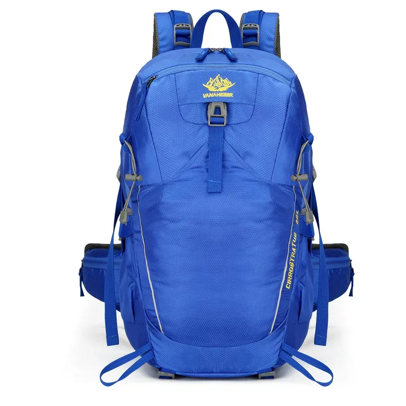 登山リュック 大容量 35リットル バックパック レインカバー付属 トレッキング ハイキング キャンプ アウトドア 多機能 軽量 通気性 背面メッシュ 防災 旅行 男女兼用 登山バッグ 遠足 山登り