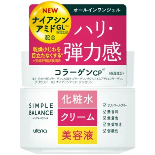ウテナ シンプルバランス モイストジェル(ハリ・つやタイプ) 100g