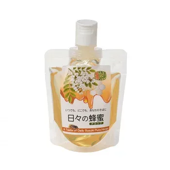 鈴木養蜂場 日々の蜂蜜 アカシア 200g パウチ型