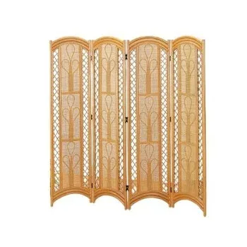 今枝商店 Romantic Rattan 籐スクリーン 4連(4パネル) ハイタイプ B707