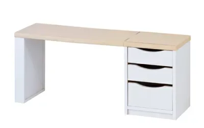 【完成品】KU4954877576327 クロシオ ワンタッチ折りたたみ文机 ※メーカー直送・代引き不可 【インテリア家具】