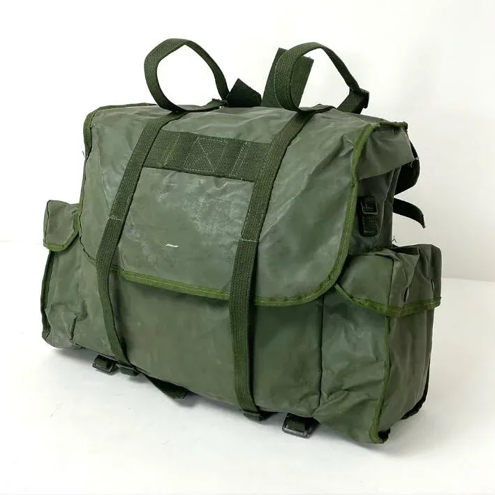ベルギー軍 グリーン PVC ラックサック 新品 343N