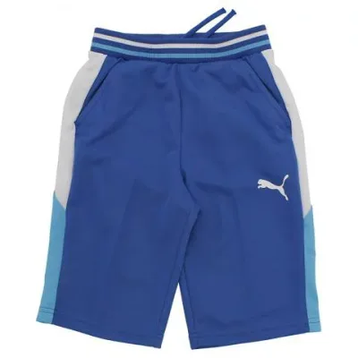 【送料無料】【2500円均一】【廃番メル】puma(プーマ)キッズ・ジュニア SOFTSPORT トレーニングハーフパンツ ネビュラスブルー 851155-70【19☆+R】【FBRN】