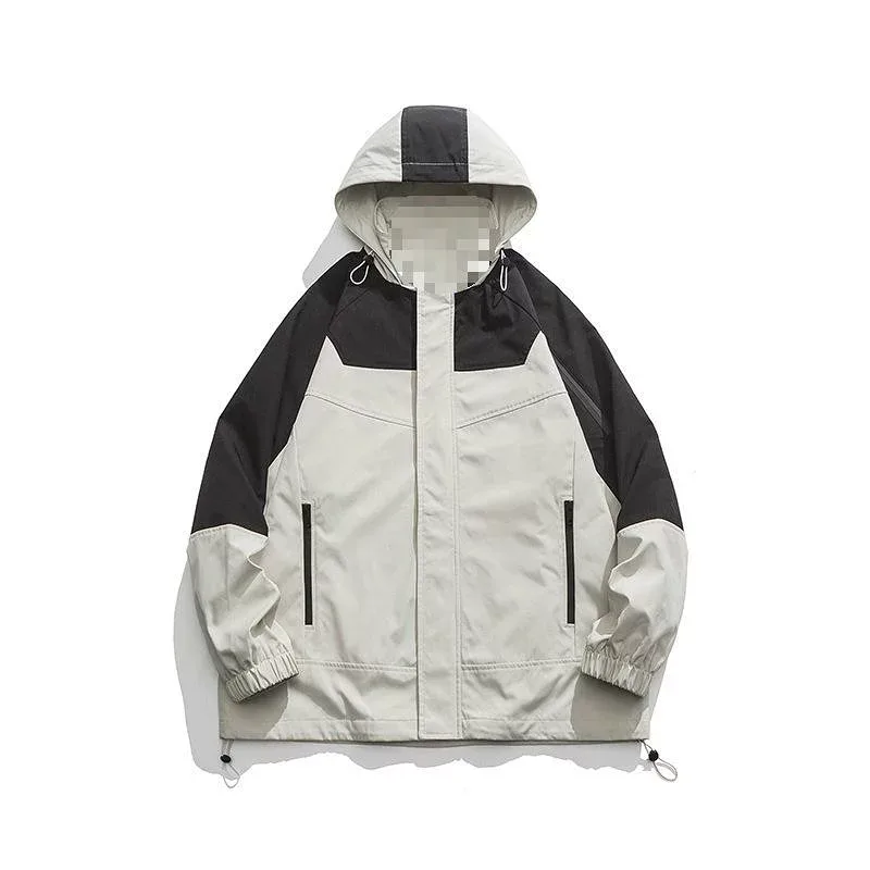 マウンテンパーカー メンズ 春秋 アウター ジャケット 切り替え アウトドア 登山服 カジュアル ワークウェア スポーツ