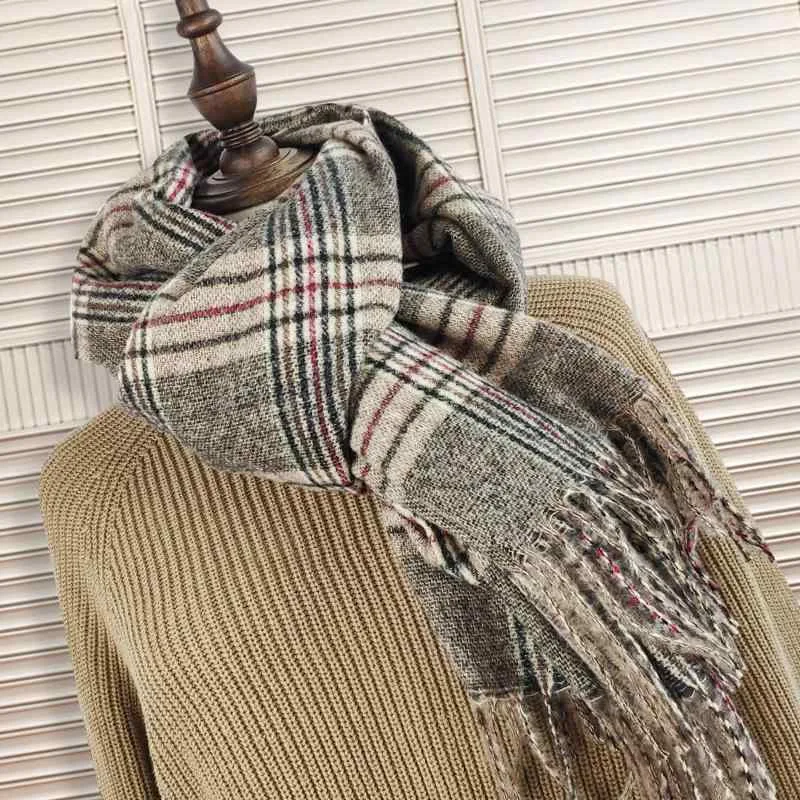 ストール レディース マフラー カシミヤタッチ チェック柄 大判 厚手 防寒 暖かい ショール インフルエンサー 秋 冬 羽織り ひざ掛け カジュアル 通勤 旅行 ギフト