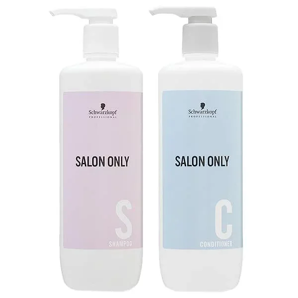 シュワルツコフ サロンオンリー シャンプー 1000ml + コンディショナー 1000g セット ポンプサイズ ヘアケア 送料 無料