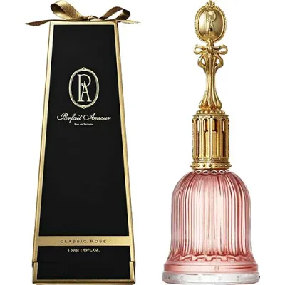 パルフェタムール オードトワレ クラシックローズ 50mL ローズ 香水 レディース ハンドベル型ボトル 日本製
