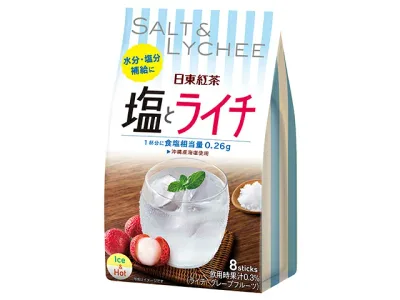 日東紅茶 塩とライチ 9.8gX8x6