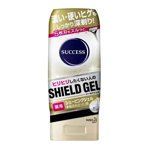 【医薬部外品】花王 サクセス 薬用 シェービングジェル 多枚刃かみそり用 180g