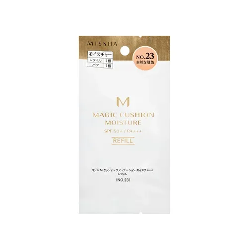 ミシャ M クッションファンデーション モイスチャー レフィル No.23 自然な肌色 15g