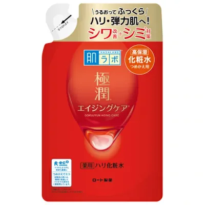 【医薬部外品】ロート製薬 肌ラボ 極潤 薬用 ハリ化粧水 詰め替え 170ml