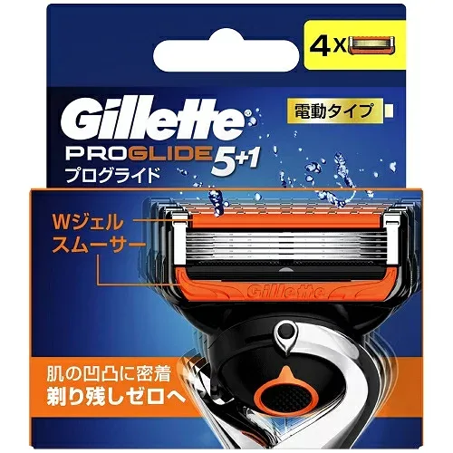 ジレット プログライド パワー 電動 替刃 4個入