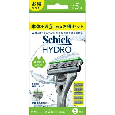 シック ハイドロ 敏感肌 コンボパック 本体+刃5個
