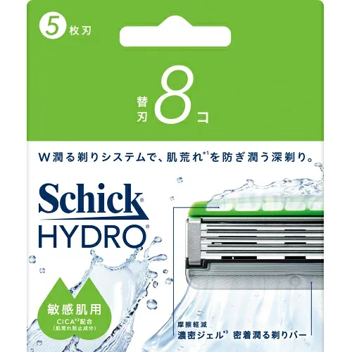 シック ハイドロ 敏感肌 替刃 8個