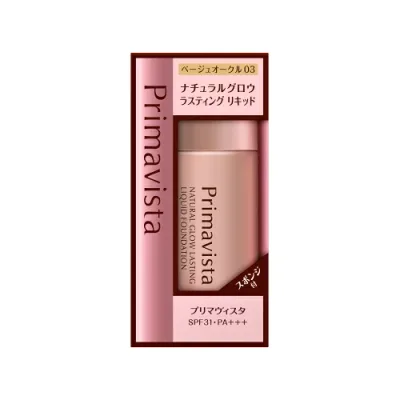 Sofina Primavista Natural Glow Lasting Liquid Beige Ocher 03 30ml
