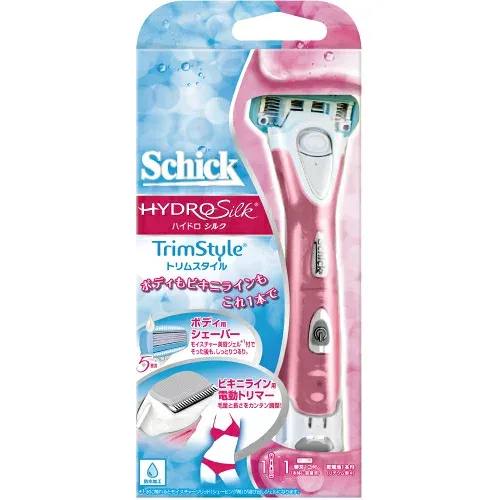 シック ハイドロ シルク トリムスタイル ホルダー 本体(刃付き) 1セット