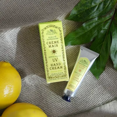 【Senteur et Beaute】シトロンドール グラデーション箱 UV ハンドクリーム 30ml Citron d’or サンタール・エ・ボーテ フランス製 日焼け止め UVケア