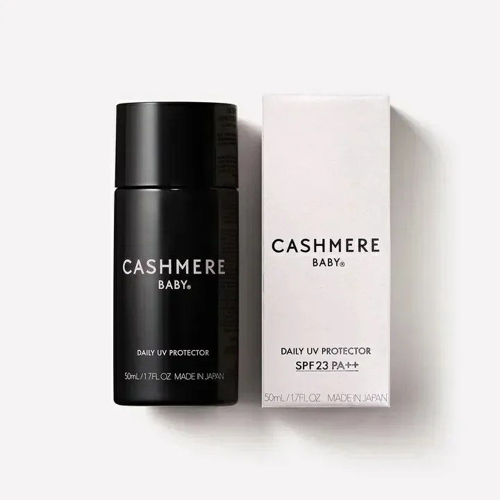 ノンケミカル 日焼け止め ミルク SPF23 PA++ 50ml ベビー キッズ 敏感肌用 紫外線吸収剤不使用 低刺激 石けんオフ 顔 体用 UVミルク CASHMERE BABY デリケート肌 UV 無添加 UVミルク 家族で使える 日焼け止め