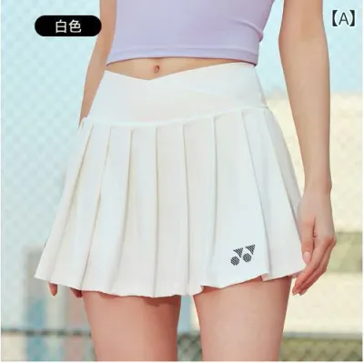 スポーツスカート レディース アウトレット YY バドミントン スーツ レディース ショート スカート パンツ スポーツ テニス 抗 露出 レギンス 速乾 通気性