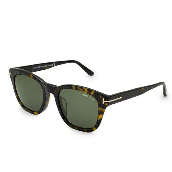 トムフォード サングラス メンズ レディース アジアンフィット グリーン ハバナ×ゴールド FT0676-F-52N-53 TOM FORD 並行輸入品
