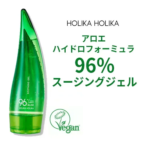 ★リニューアル★ Holika Holika ホリカホリカ アロエ ハイドロフォーミュラ 96%スージングジェル 韓国コスメ 保湿ジェル アロエ × シカ × グリーンティー 顔 全身用 さっぱり しっとり【正規品】