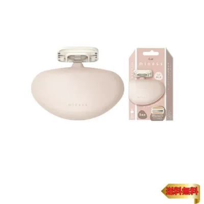 貝印 miness マイネス カミソリ うで あし用 女性 ムダ毛 5枚刃 替刃 GA0136