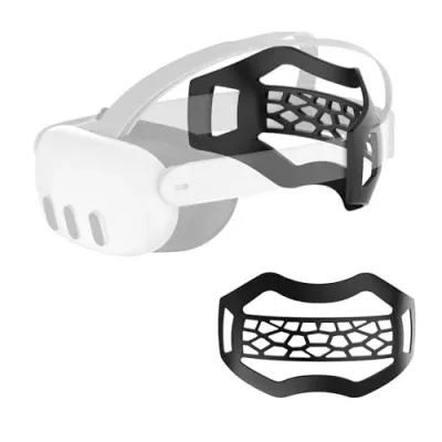 Quest 3 ヘッドパッド ヘッドストラップクッション Quest 3に対応 アクセサリー 減圧 通気性 TPU 快適な装着感 安定 フィット 滑り止め