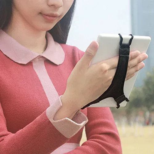 タブレットハンド タブレットストラップ タブレットゴムバンド 片手持ち タブレットリング ハンドストラップ タブレット用 Kindle 6' / Kindle Paperwhite/Voyage/Oasis/NOOK GlowLight Plus/PRS-300 / PRS-350 / Kobo Aura/Kobo To