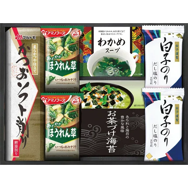 【 人気 ギフト 送料無料 】 白子のり&アマノフーズ 食卓 詰め合わせ セット アマノフリーズドライ フリーズドライ マルトモ スープ ソフト 永谷園 家庭 手軽 海苔 白子 粉末