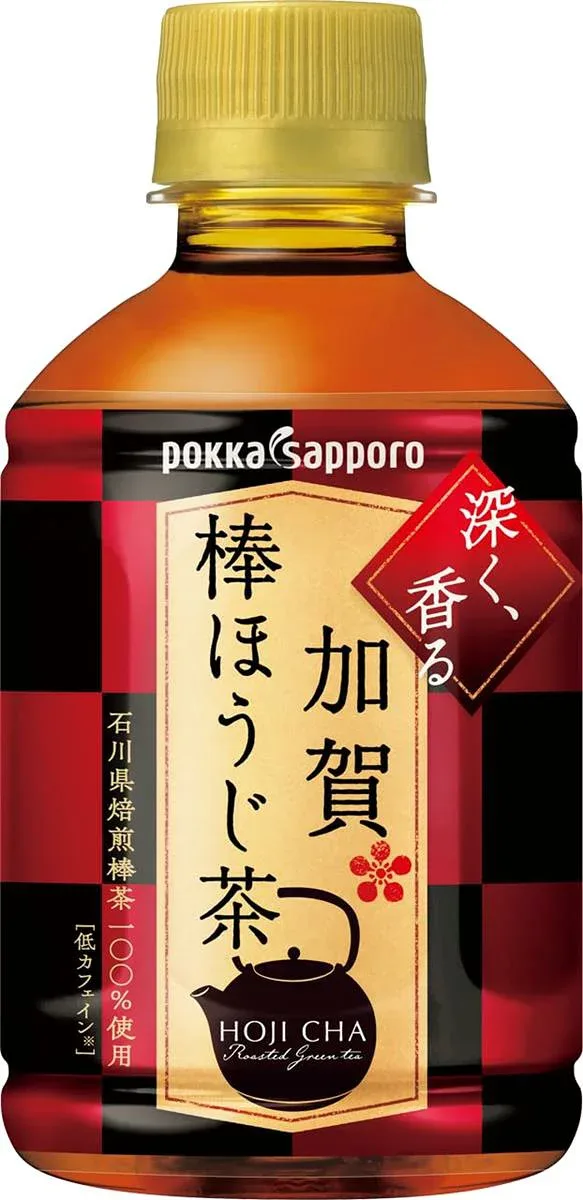 ポッカサッポロ 加賀棒ほうじ茶 275ml PET ×24本