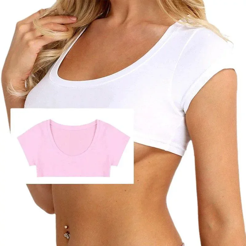 Tシャツ レディース 春夏 短袖 セクシー タイト スリム 露出 ラウンドネック 無地 インナー アウター 通勤 通学 部屋着 カジュアル トップス レイヤード デイリー