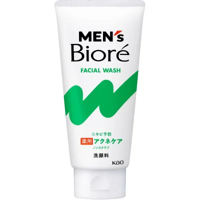 【メール便送料無料!】メンズビオレ 薬用アクネケア洗顔料(130g)【メンズビオレ】