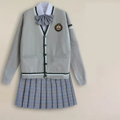 学生服 制服セット 女子高校生 JK制服 制服 5点セット 長袖 上下セット スカートスーツ 女の子 スーツ ニットカーディガン 高校生制服 女子高生 卒業式 入学式 スーツ 女子高生制服 発表会 コスプレ コスチューム 衣装 仮装 文化祭