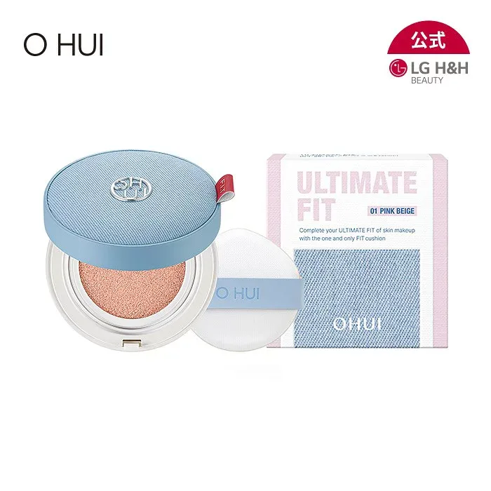 「59%OFF」★訳アリポッキリ【LG BEAUTY 公式】 O HUI オフィ アルティメットフィットデニムクッション(ピンクエディション) 15g 本品のみ 美肌 ツヤ肌 ベースメイク 潤い 毛穴カバー クッションファンデ 韓国スキンケア 韓国コスメ 送料無料