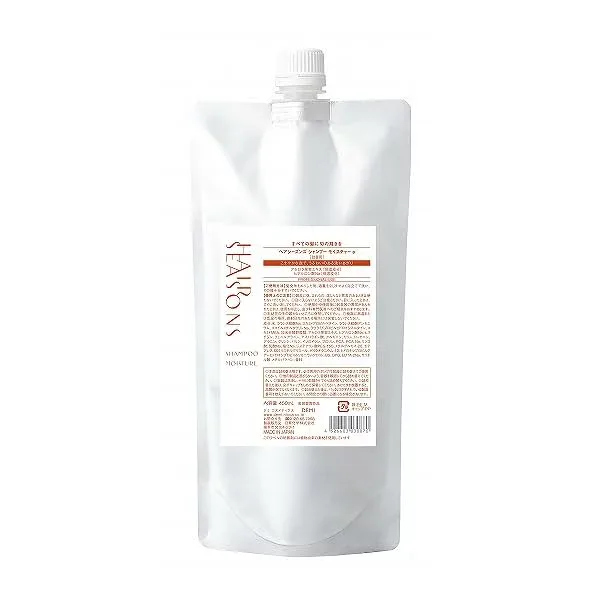 【2個セット】ヘアシーズンズ(HAIR SEASONS) シャンプー モイスチャー 450ml(詰替)