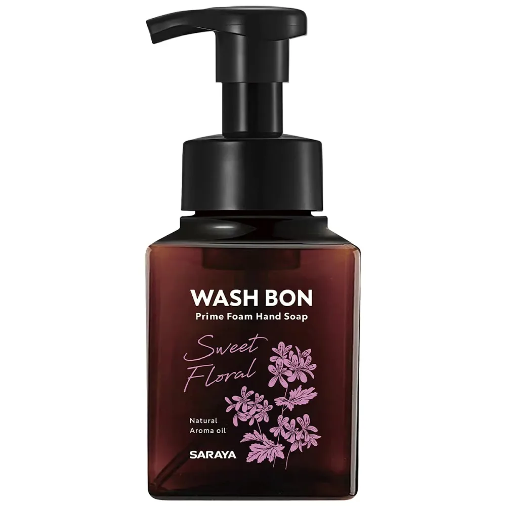 サラヤ ウォシュボンプライムフォーム スイートフローラル 本体 280 ml