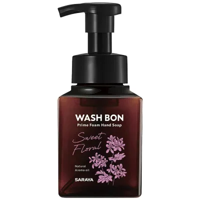 サラヤ ウォシュボンプライムフォーム スイートフローラル 本体 280 ml