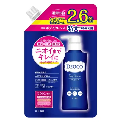 デオコ 薬用ボディクレンズ つめかえ用 大容量 650ml