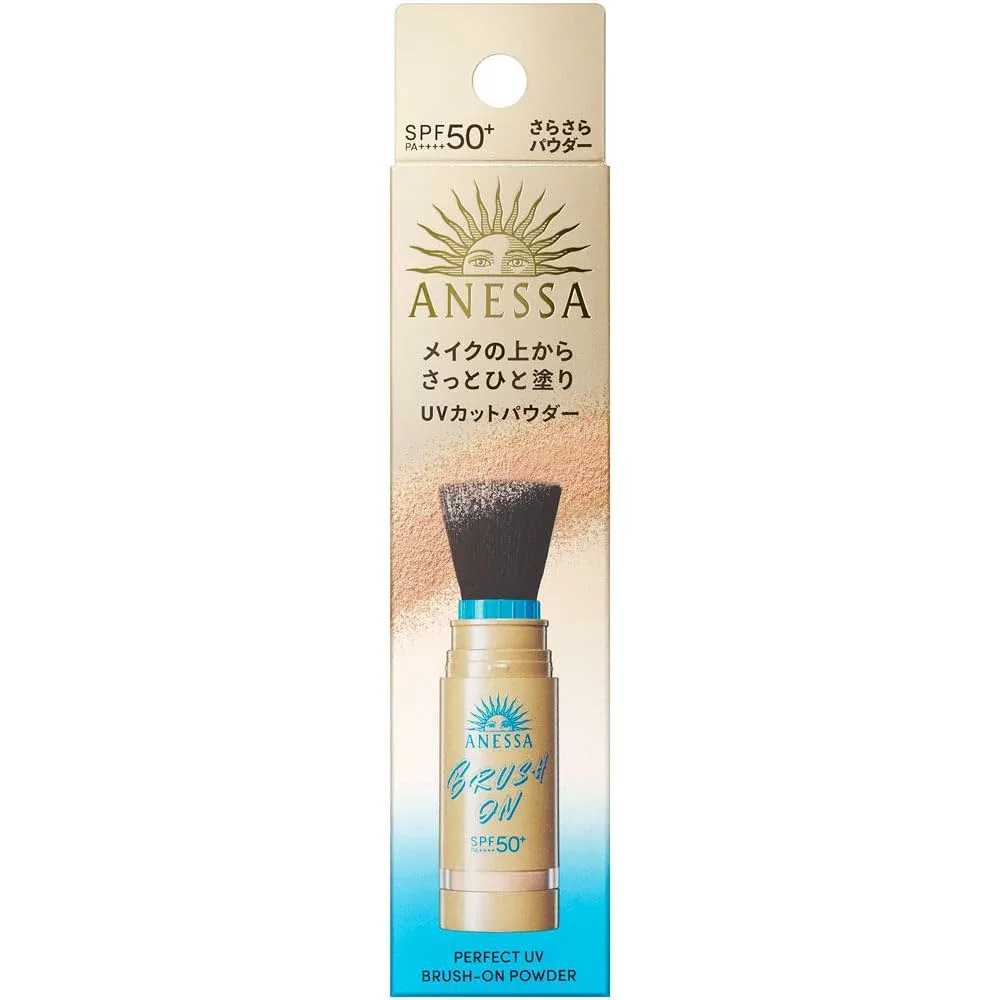 アネッサ パーフェクトUV ブラッシュオンパウダー 3g SPF50+ PA++++ UVケア 日焼け止め ウォータープルーフ パウダーUV ブラシ一体型