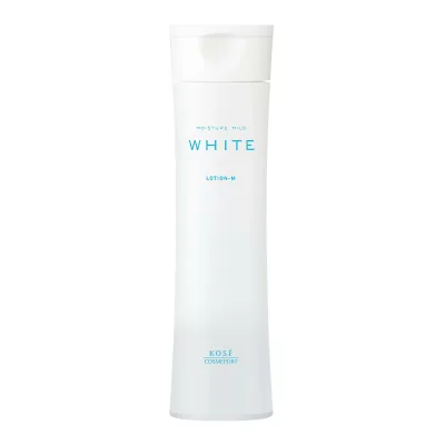 モイスチュアマイルド ホワイト ローションM (しっとり) 180mL 高純度 ビタミンC ヒアルロン酸 コラーゲン配合 ノンアルコール処方 【医薬部外品】