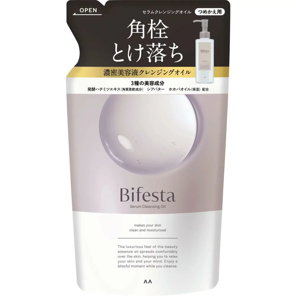 Bifesta(ビフェスタ) セラムクレンジングオイル つめかえ用 メイク落とし 毛穴ケア w洗顔不要 140ml