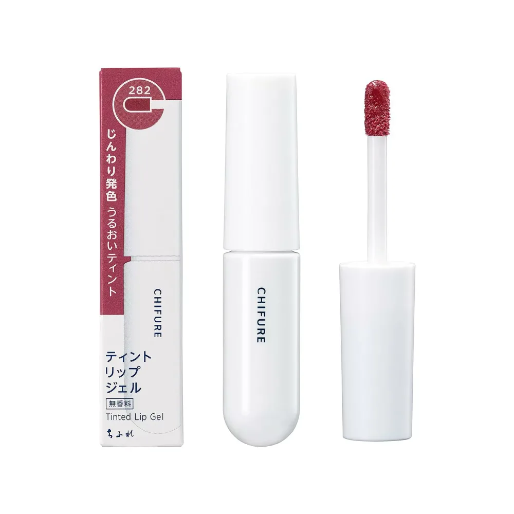 ちふれ(CHIFURE)ティントリップジェル 282 ローズ系 リップティント オイルベース 血色感
