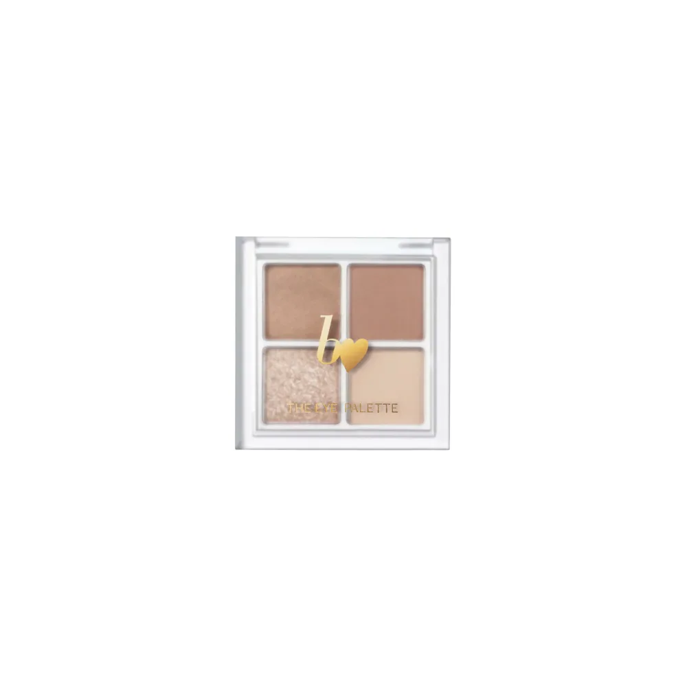 b idol THE Eye Palette R Produced by Akari Yoshida Akarin Akarin Eyeshadow Matte Highlight Sheer Lame (08 Serious Brown)