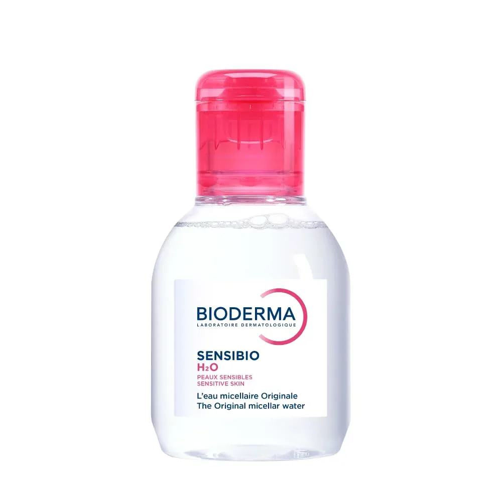【正規品】ビオデルマ(Bioderma)サンシビオ エイチツーオー D(H2O)100mL 敏感肌用 クレンジング水(洗顔 メイク落とし クレンジングウォーター 敏感肌用 無香料 無着色 エチルアルコール、オイル、パラベン無添加 弱酸性)