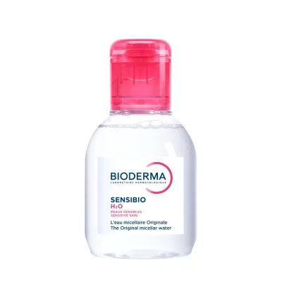 【正規品】ビオデルマ(Bioderma)サンシビオ エイチツーオー D(H2O)100mL 敏感肌用 クレンジング水(洗顔 メイク落とし クレンジングウォーター 敏感肌用 無香料 無着色 エチルアルコール、オイル、パラベン無添加 弱酸性)