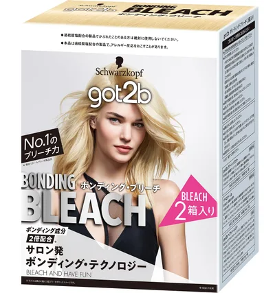 【医薬部外品】 got2b(ゴットゥービー)ボンディング・ブリーチ2箱入り ヘアカラー 髪